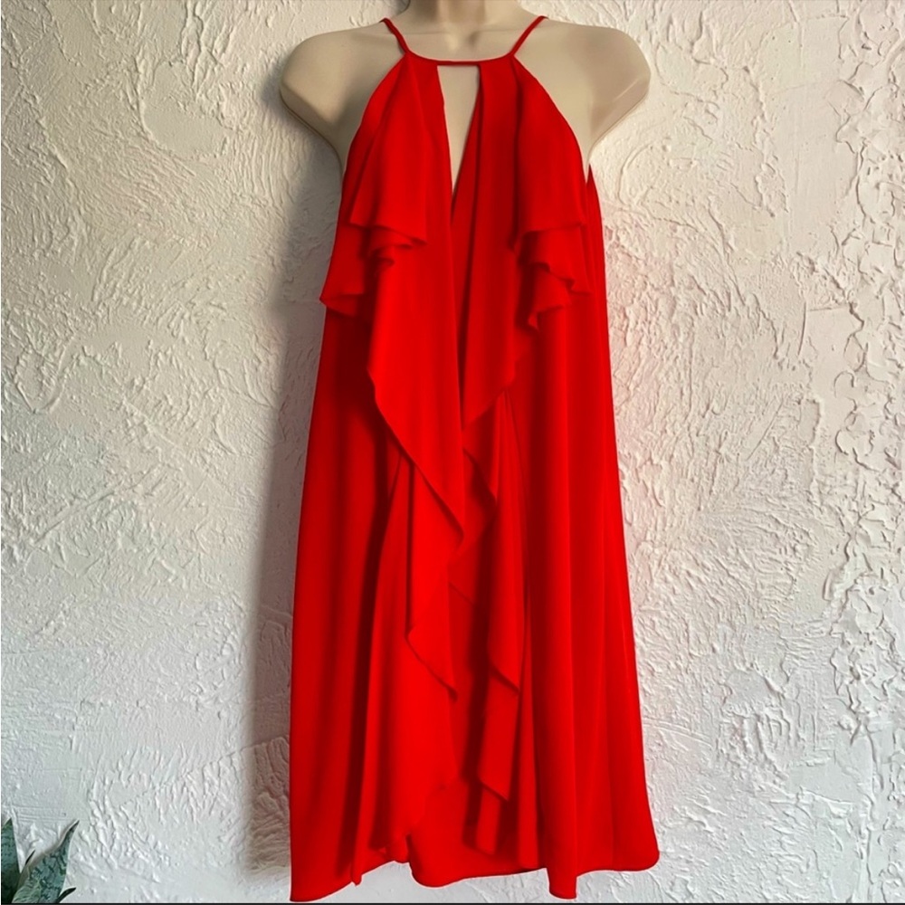 BCBGMaxAzria Red Hattie Dress